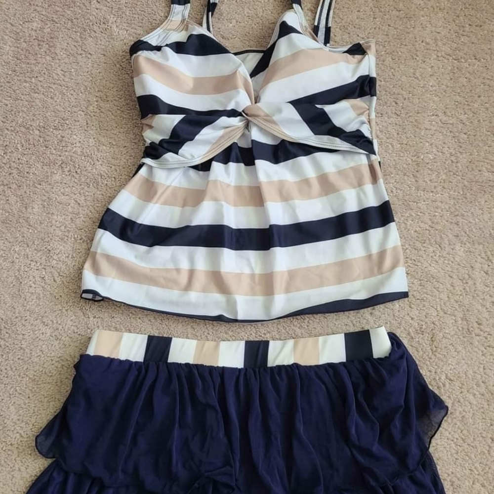 2 piece Bathing Suit NWOT Size 12
